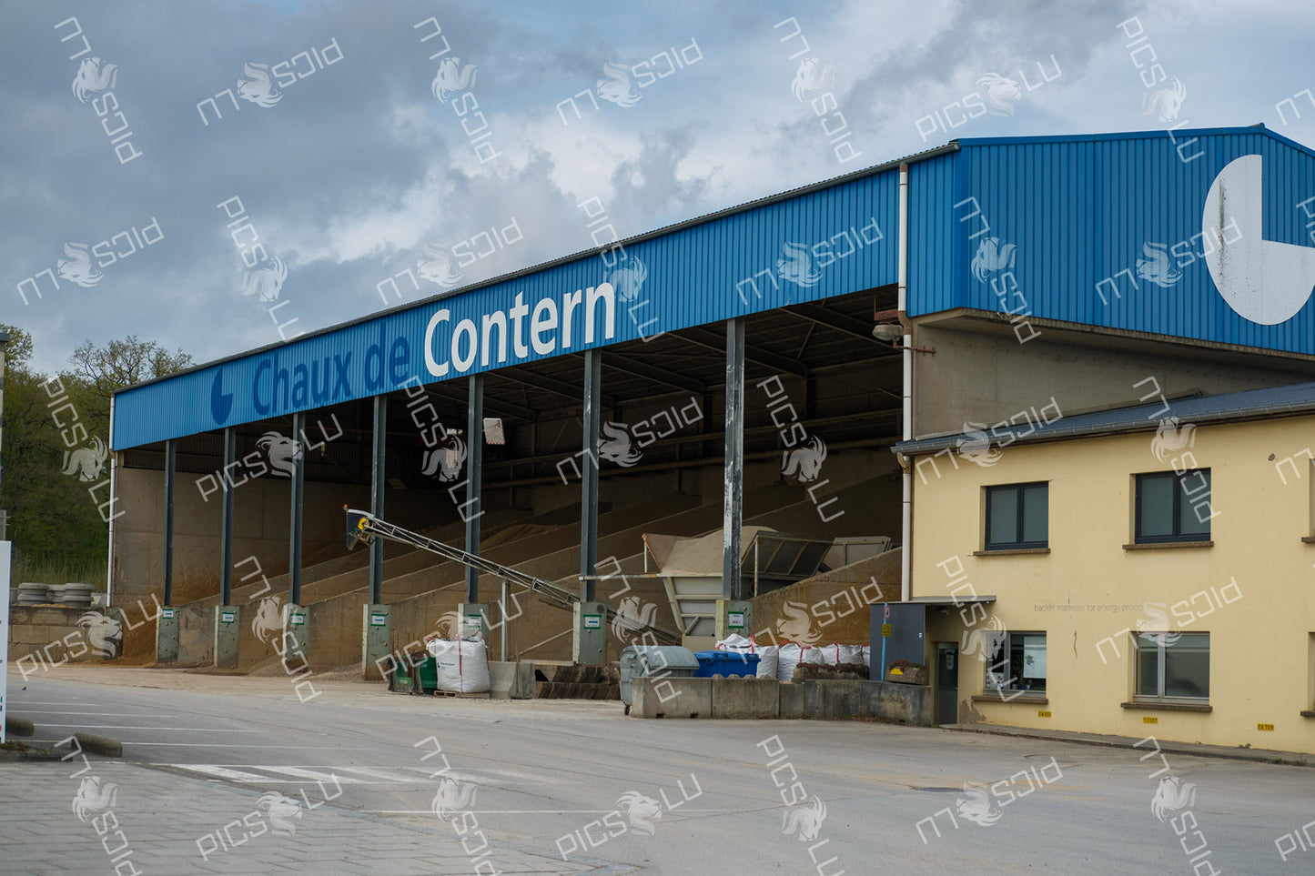 Industrial facility Chaux de Contern in Contern