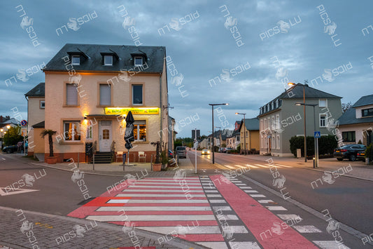 Early morning at Restaurant San Marino in Sandweiler