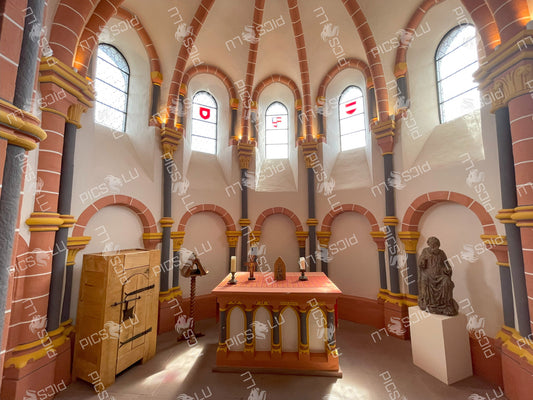 Chapel interior of Vianden Castle
