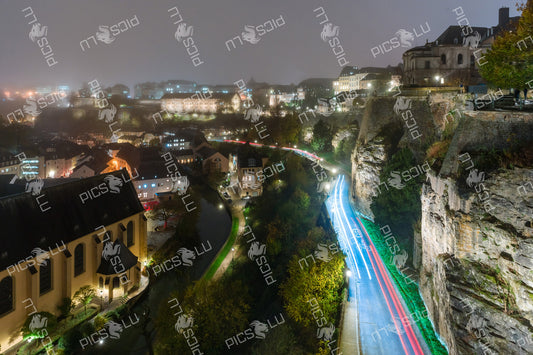 Night Lights of the Old Quarters
